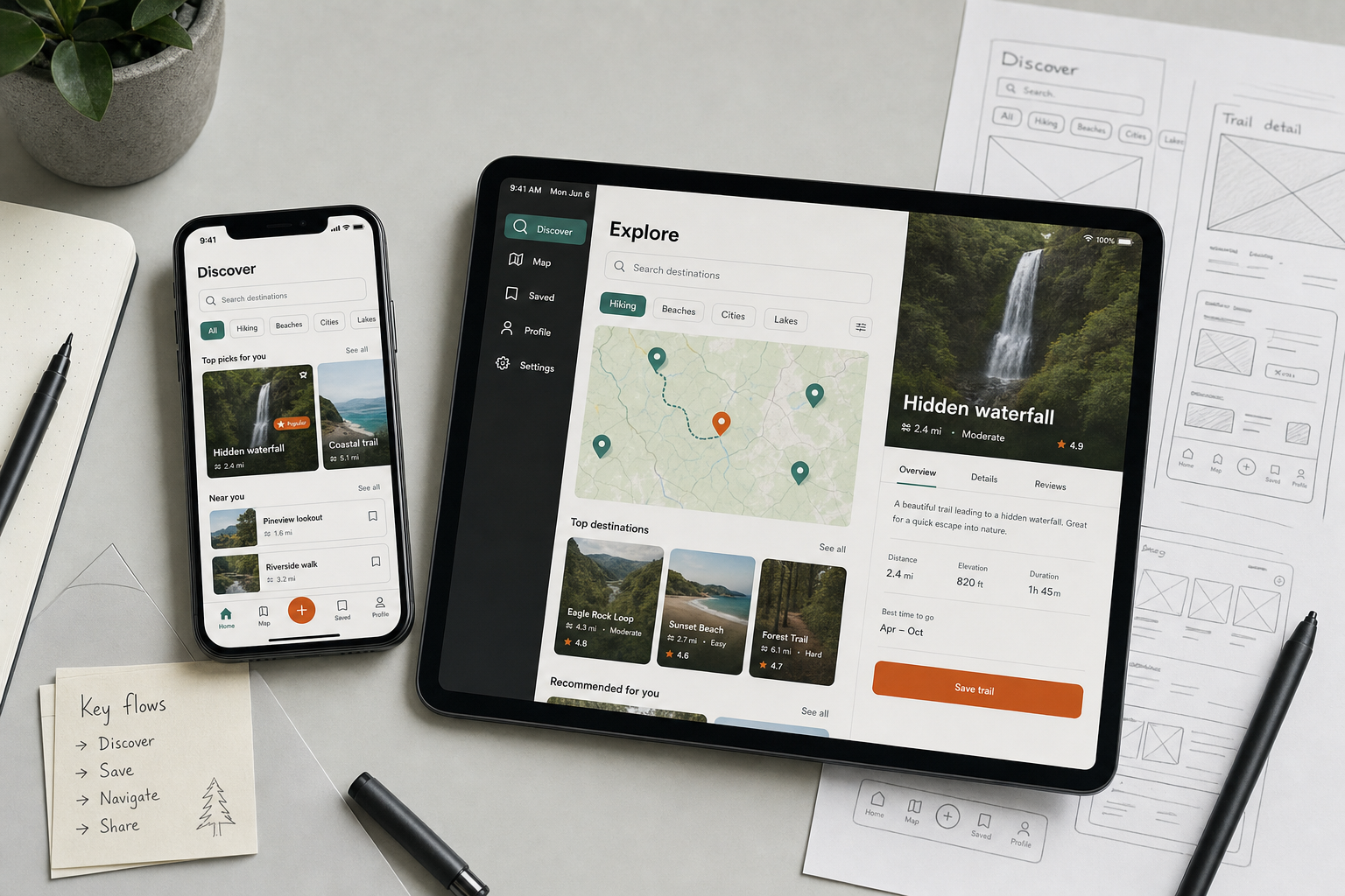 Car Rental App — iOS and Android