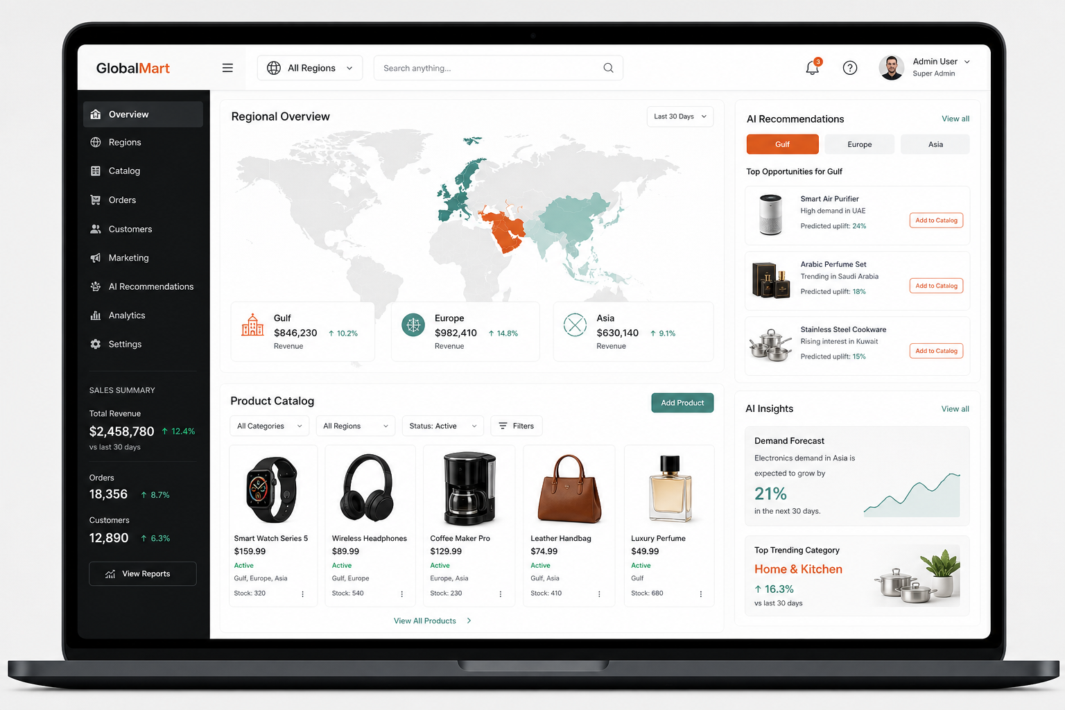 Multi-Region E-Commerce